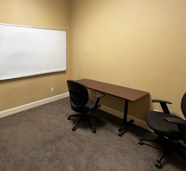 Clinical research center's private visit room available for sponsor/cro visit convenience.